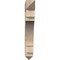 Ekena Millwork Merced Arts & Crafts Rough Sawn Bracket, Douglas Fir, 6"W x 38"D x 42"H BKT06X38X42MRC03RDF - alternate 2